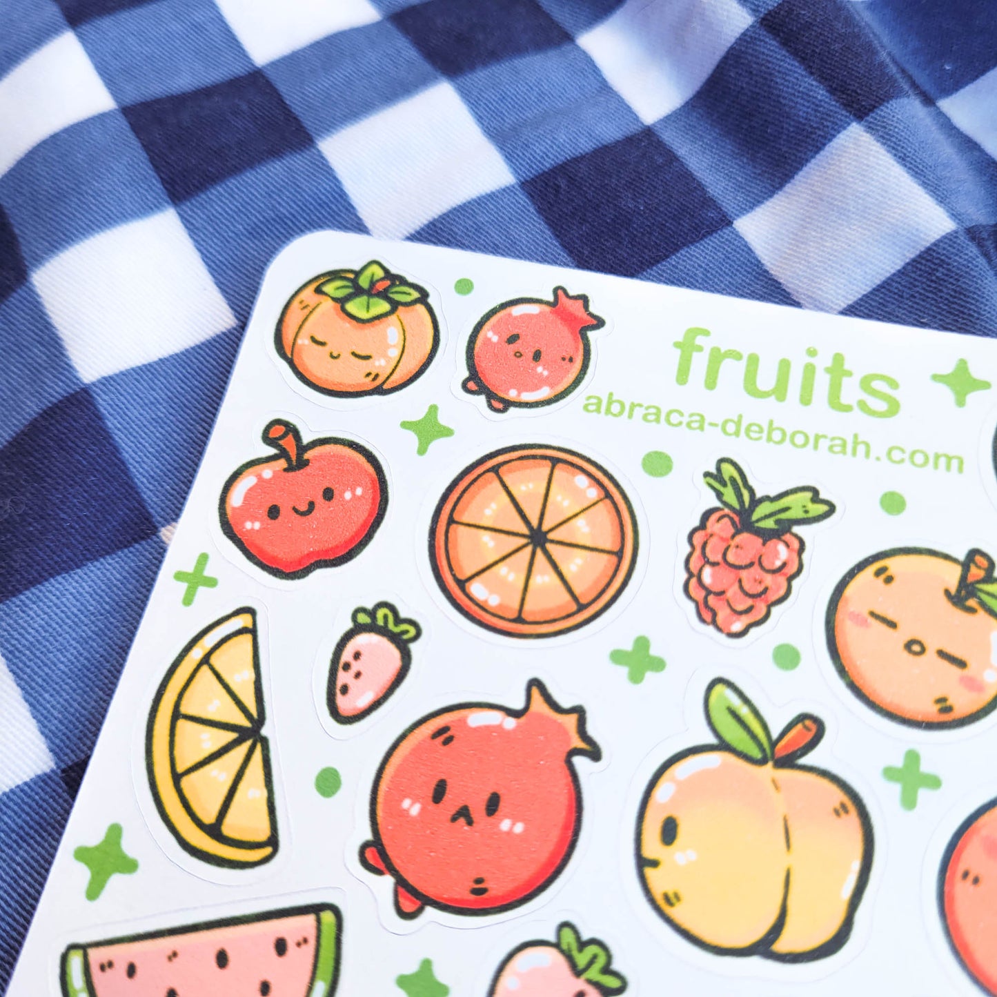 ποΈπ₯ fruits sticker sheet