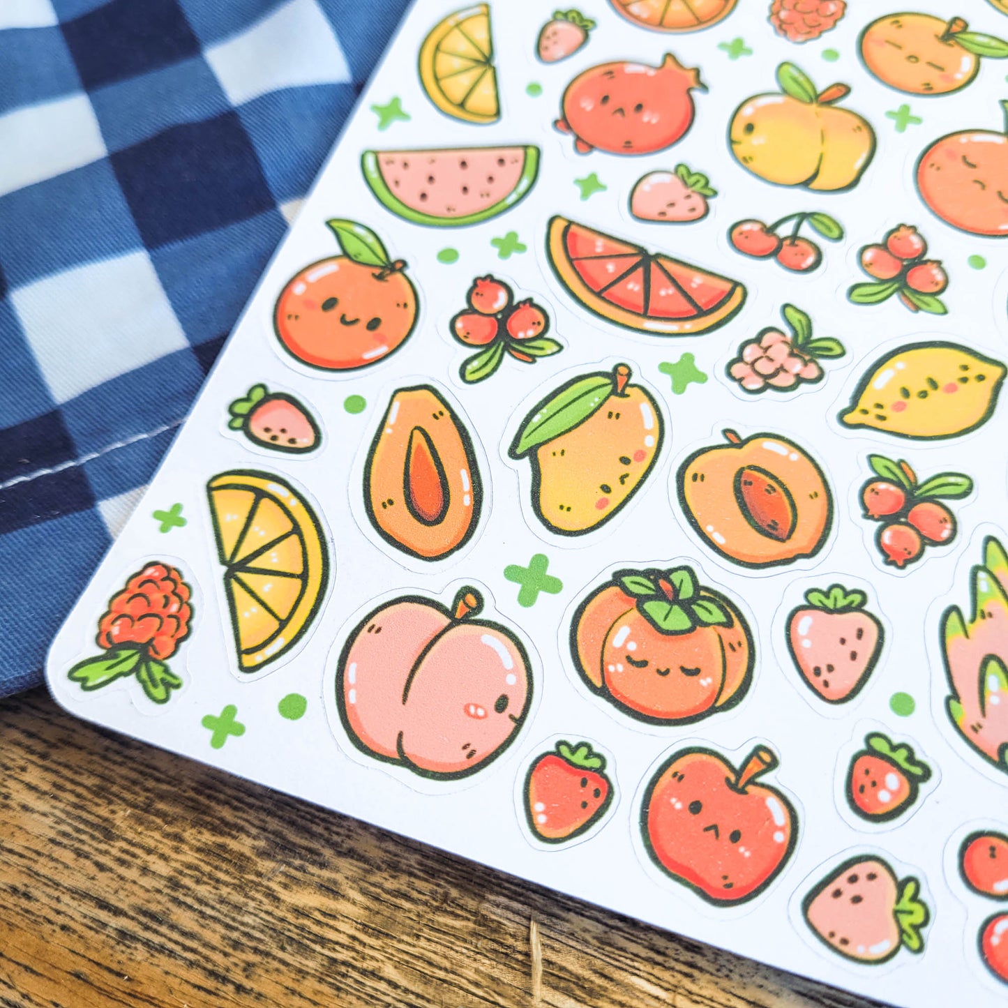 ποΈπ₯ fruits sticker sheet