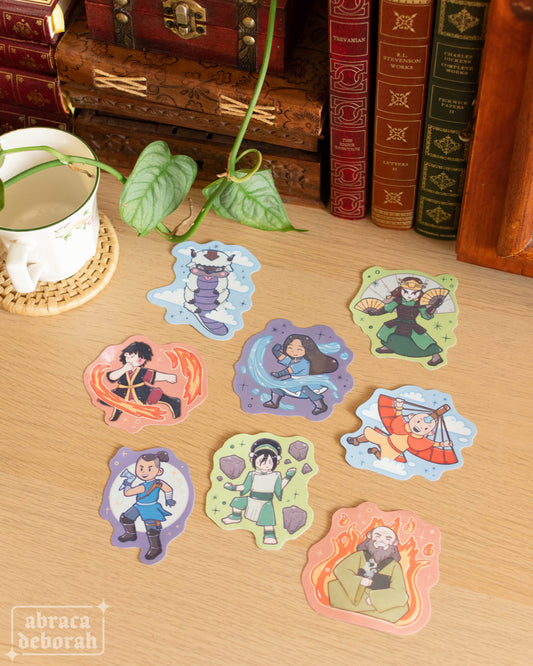 âī¸ the gaang stickers