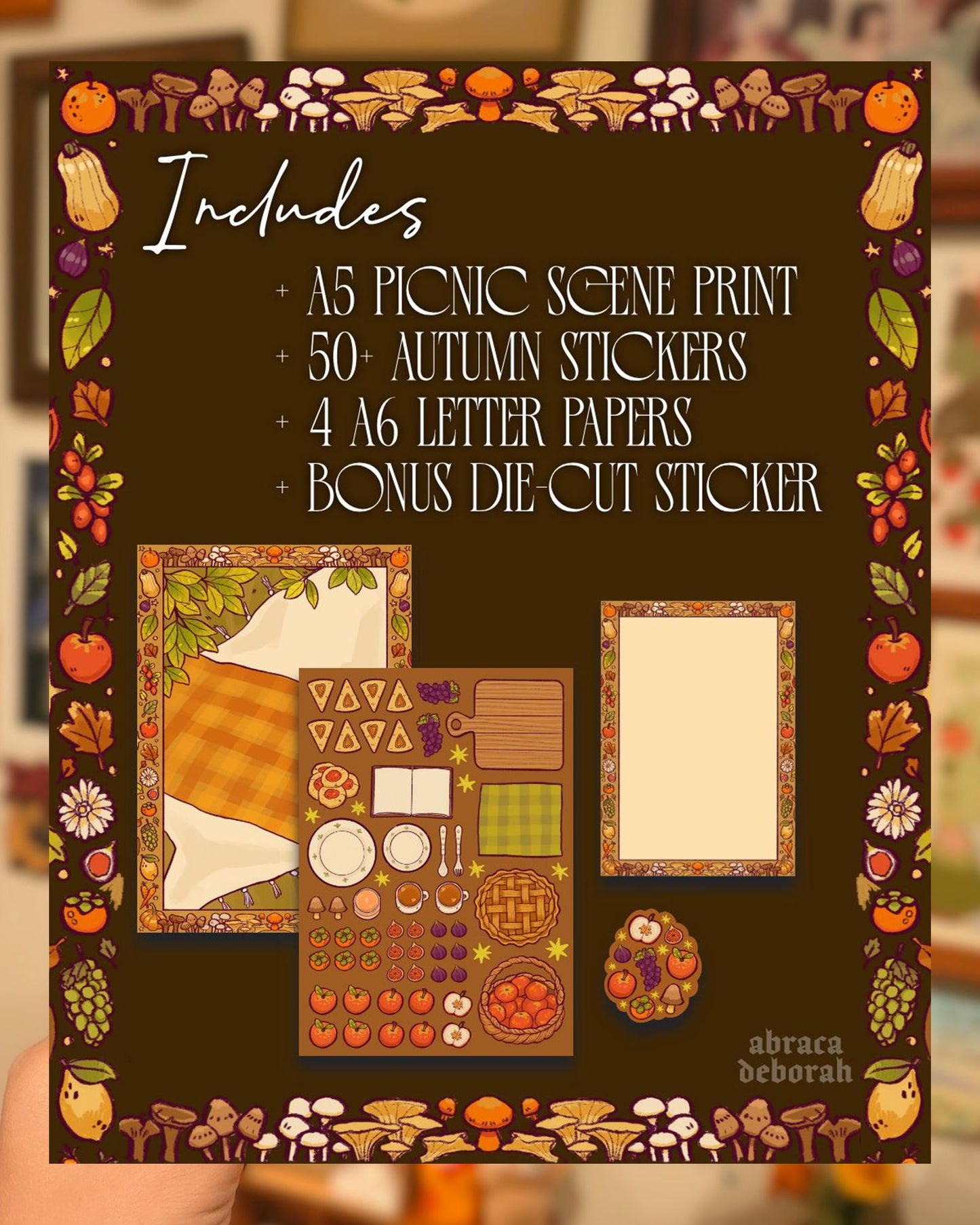 πΌ decorate your own autumn picnic