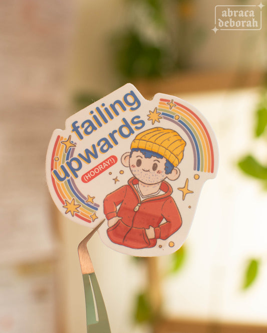 đ´ failing upwards sticker
