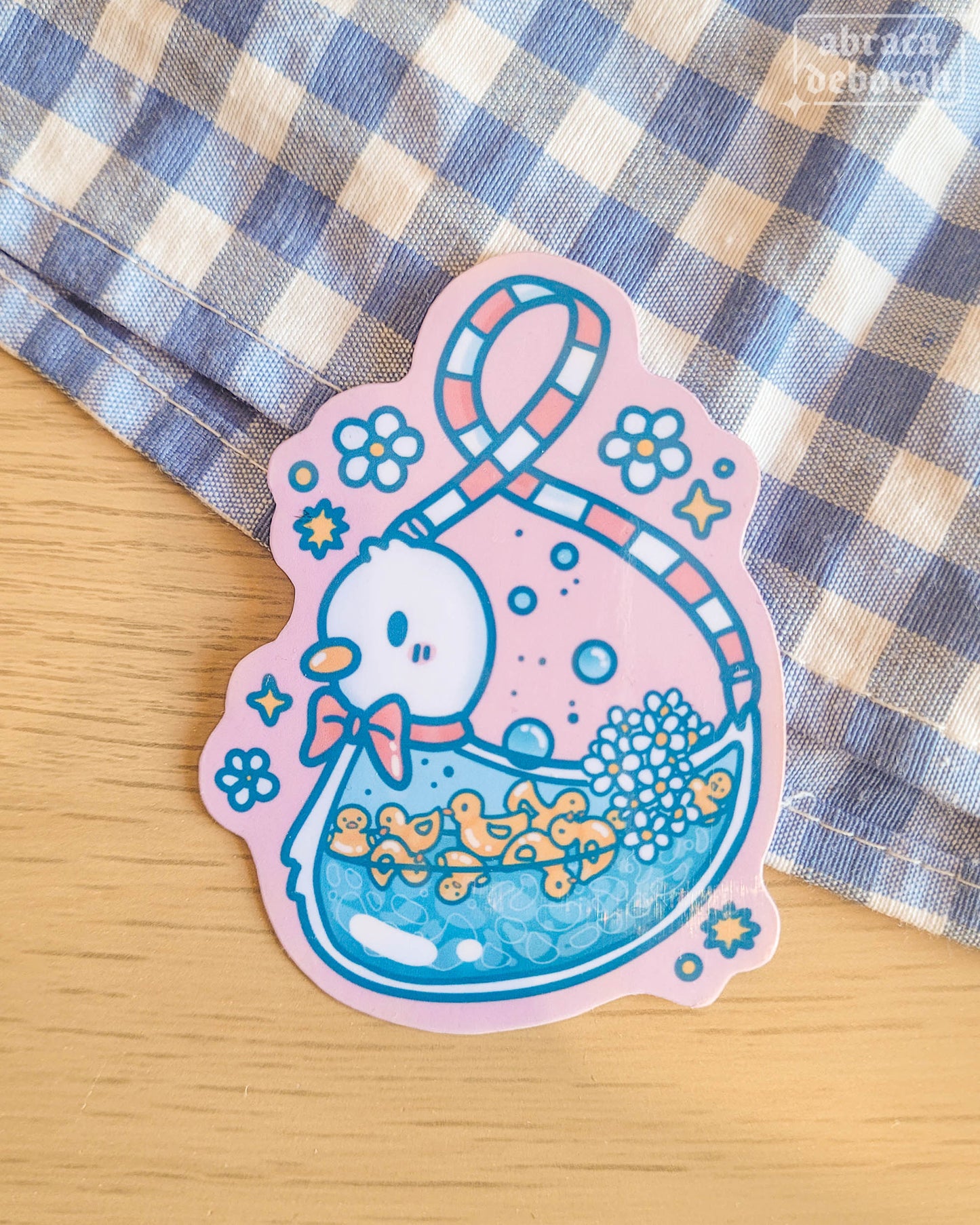 ✨ ducky bath bag sticker