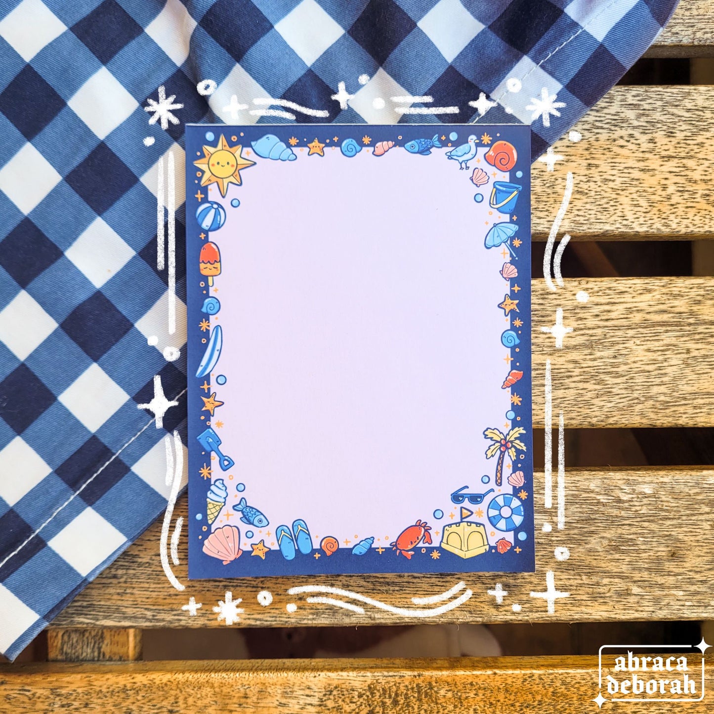 ποΈ beach day notepad