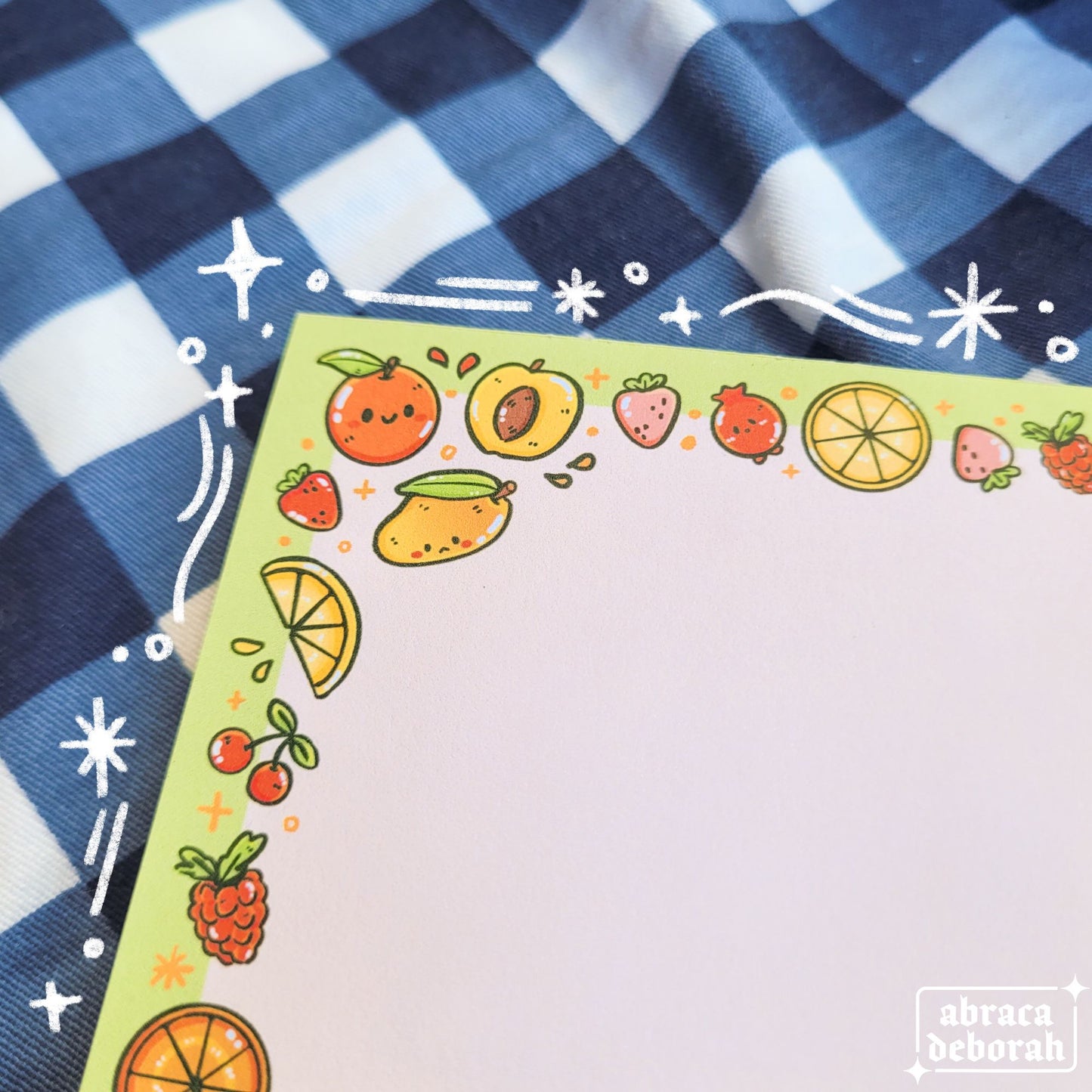 ποΈπ₯ fruits notepad