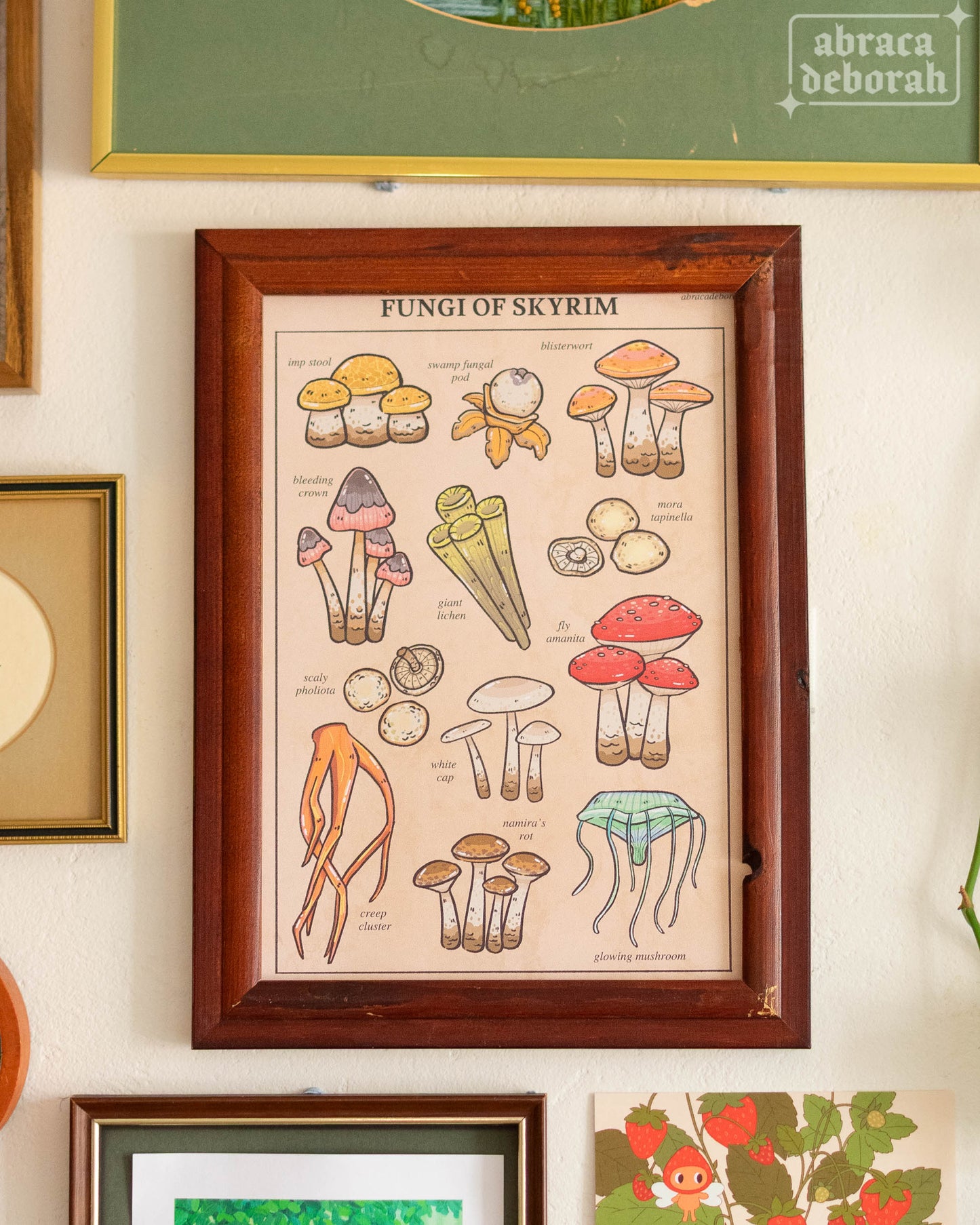 ποΈ fungi of skyrim print