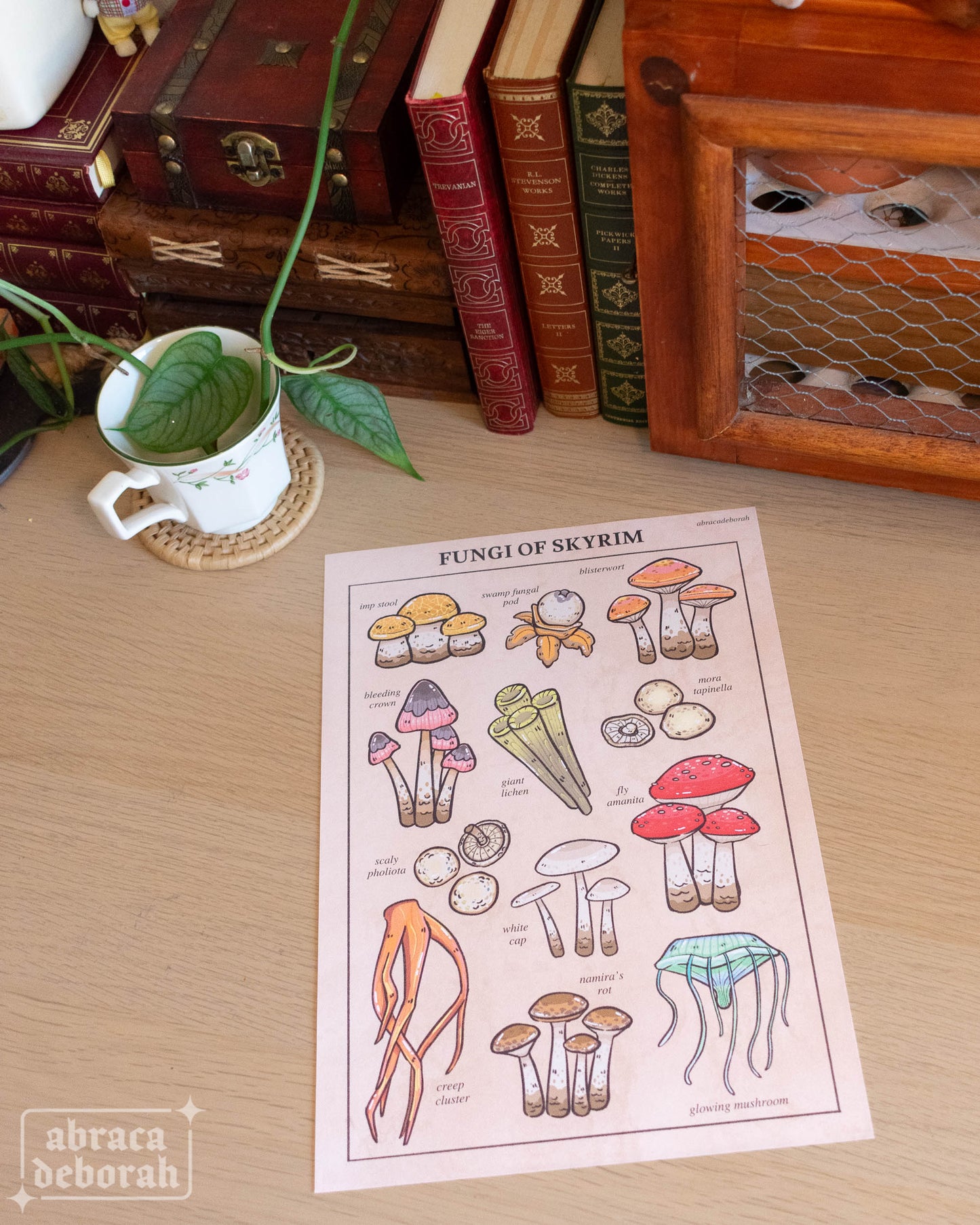 ποΈ fungi of skyrim print