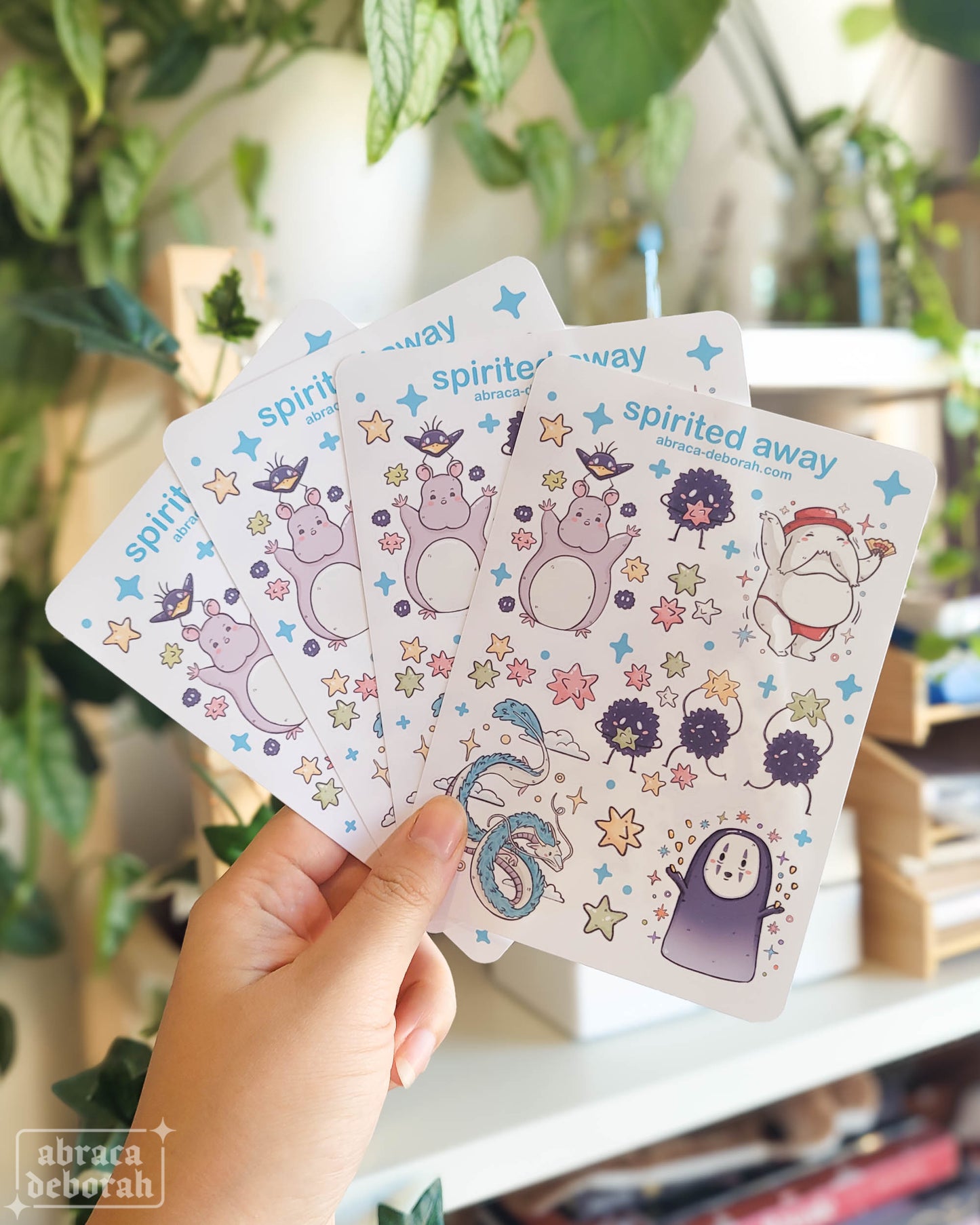 🏯🐉 spirit friends sticker sheet