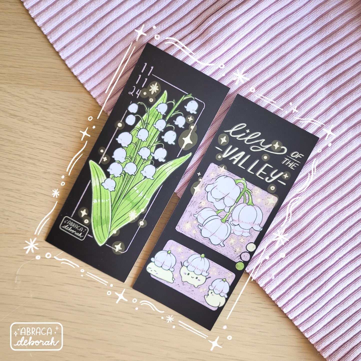 ✨ lily of the valley bookmark