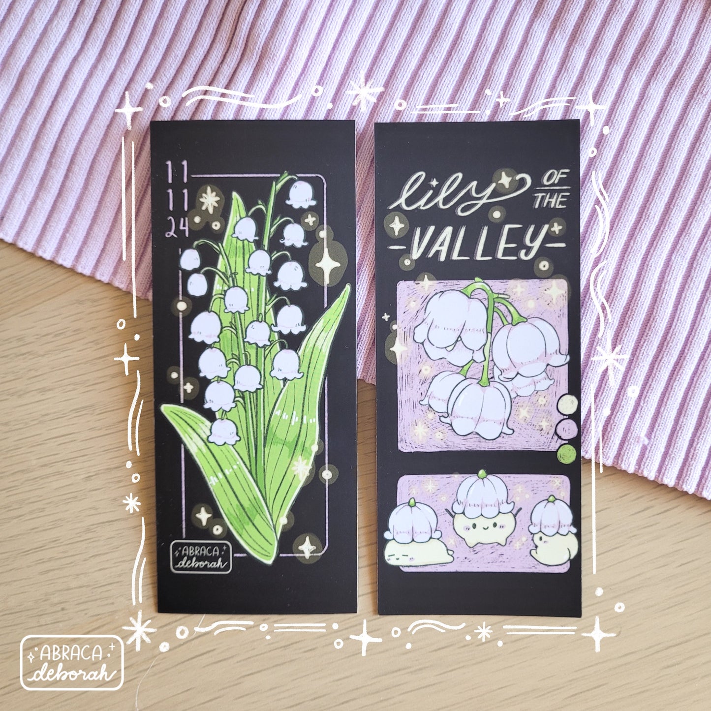 ✨ lily of the valley bookmark
