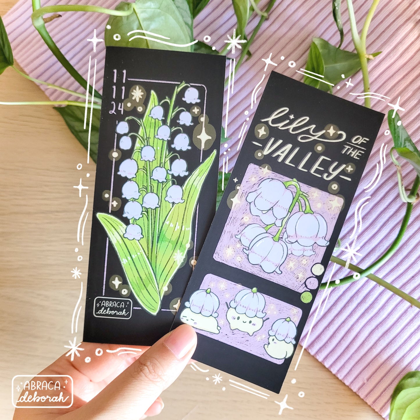 ✨ lily of the valley bookmark