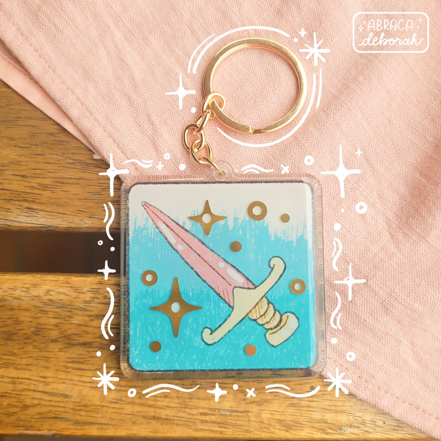 ✨ QUEEN'S SWORD [KEYCHAIN]