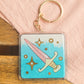 ✨ queen's sword keychain