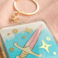 ✨ queen's sword keychain