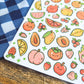 🏖️🥭 fruits sticker sheet