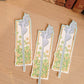 🍵 silver hairpin foil bookmark