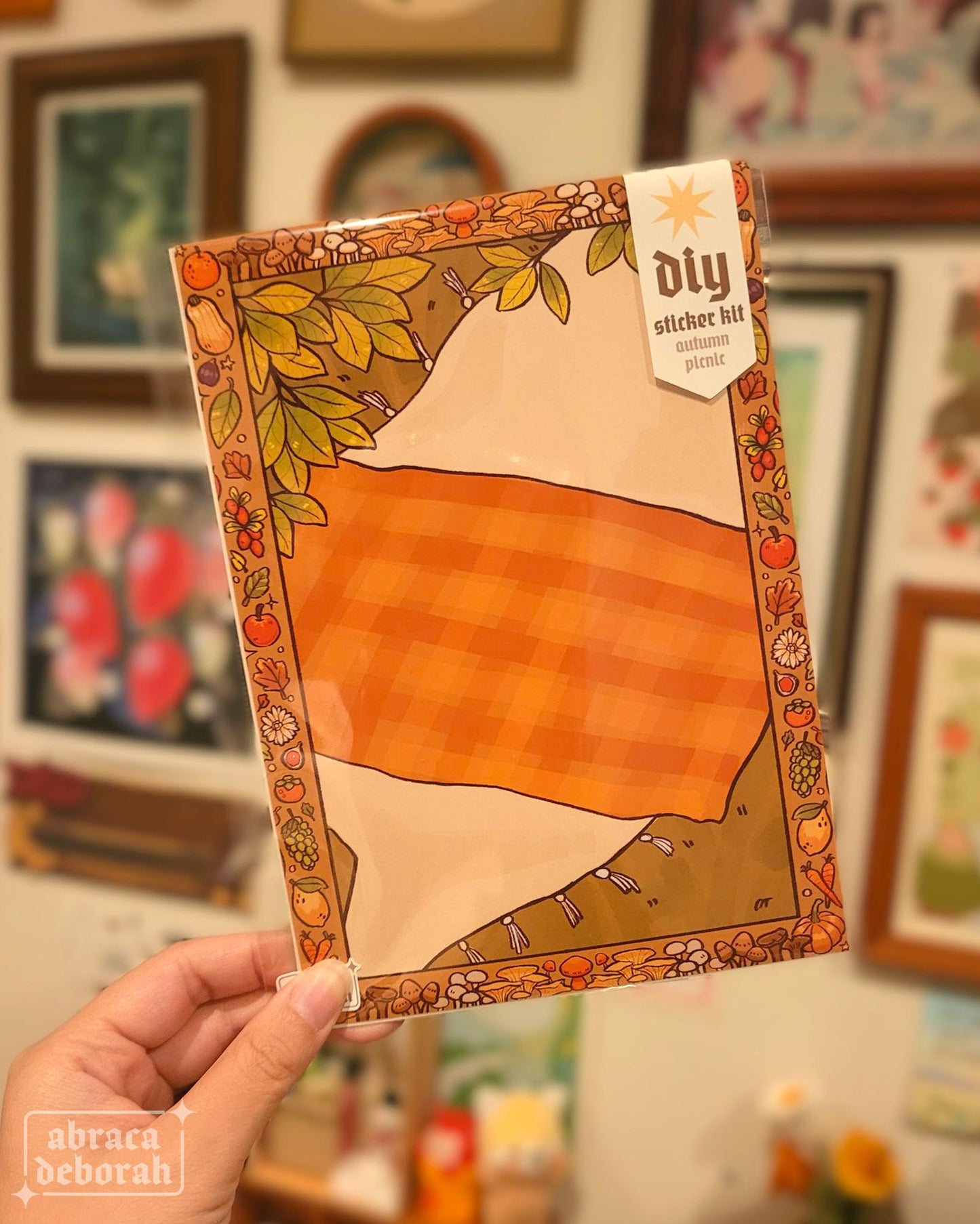 🌼 decorate your own autumn picnic