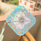 🌕 little light holo sticker
