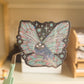 🌕 luminous moth holo sticker