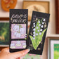 ✨ lily of the valley bookmark