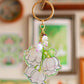 ✨ lily of the valley keychain