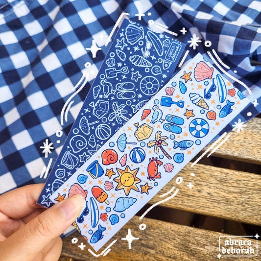 🏖️ beach day bookmark