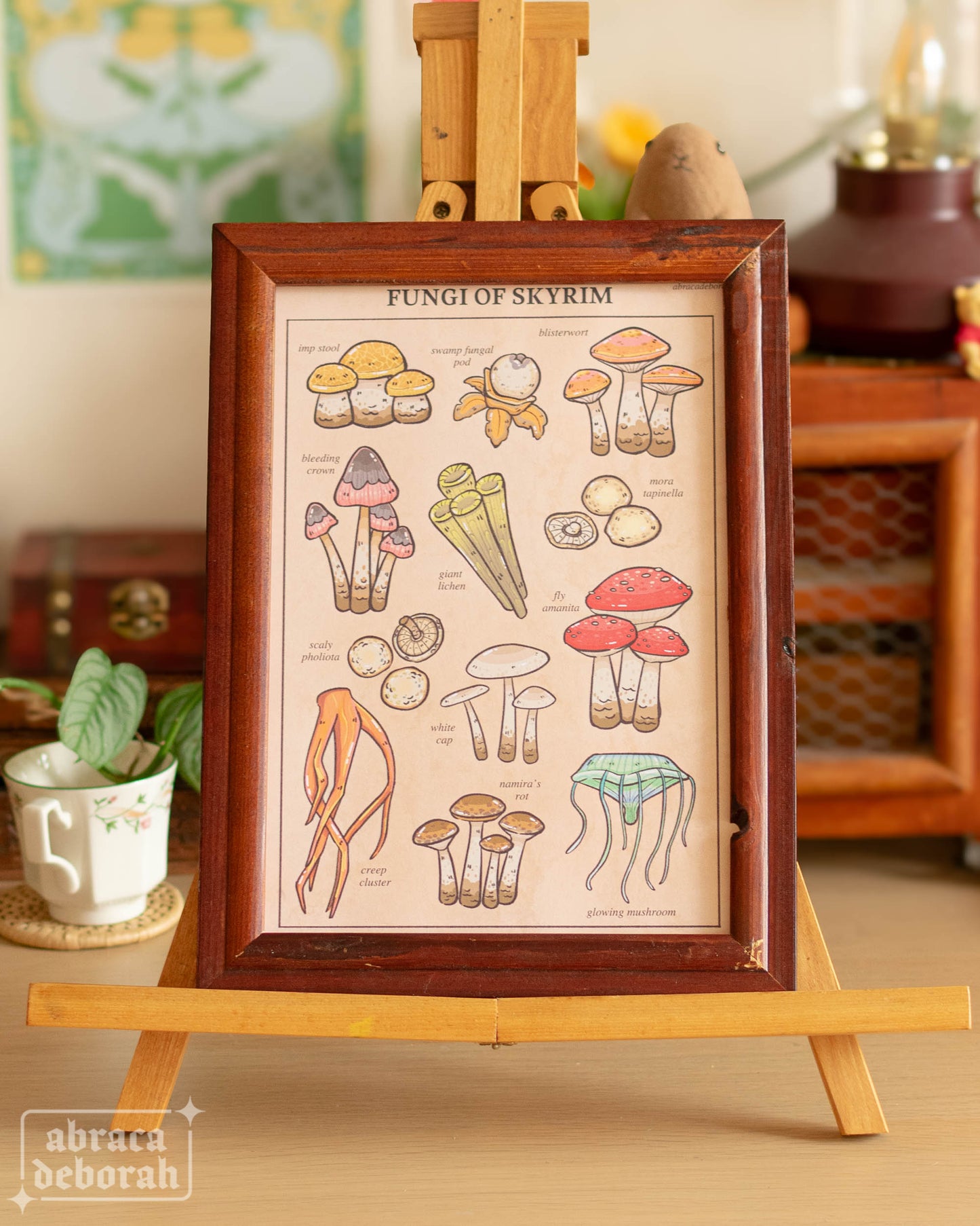 🏔️ fungi of skyrim print