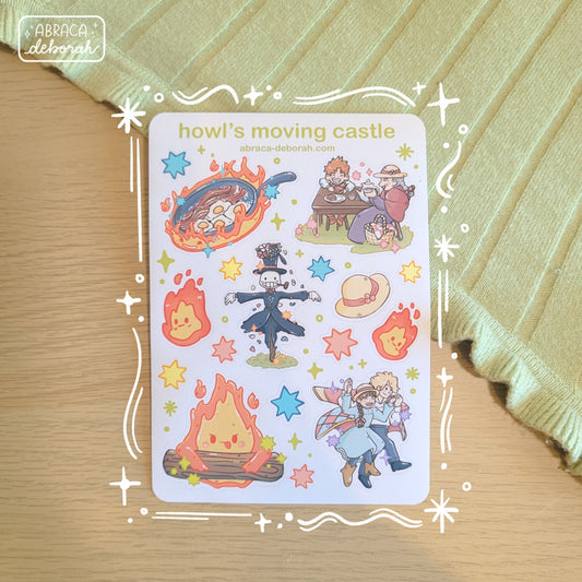 🪶👒 CASTLE FRIENDS STICKER SHEET