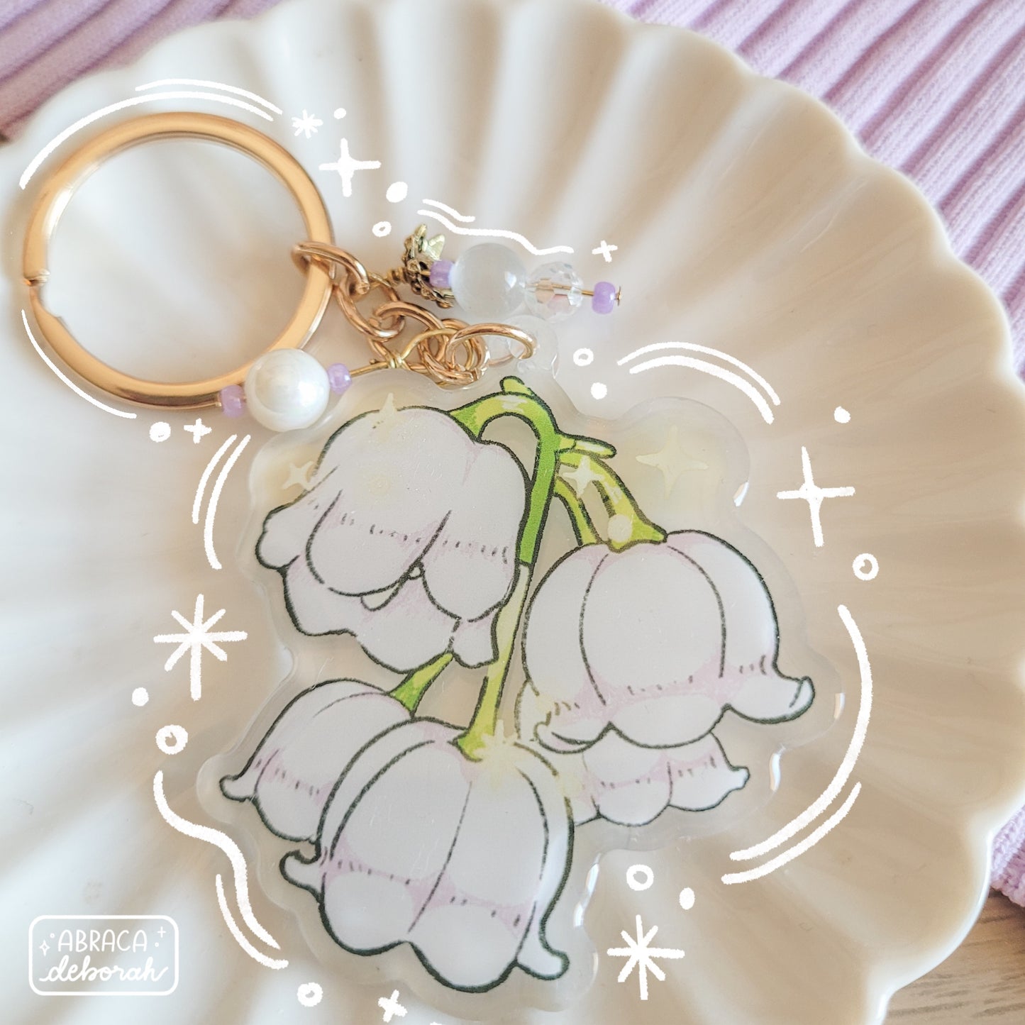 ✨ LILY OF THE VALLEY [KEYCHAIN]