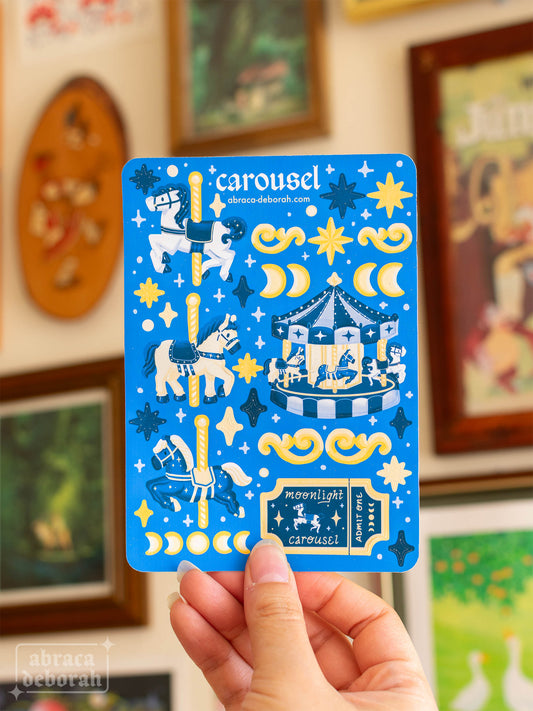 🎠 carousel sticker sheet