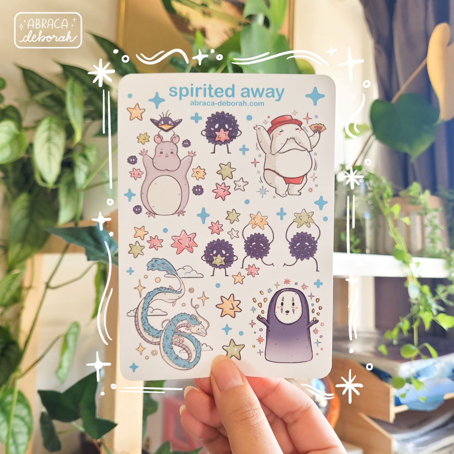 🏯🐉 SPIRIT FRIENDS STICKER SHEET